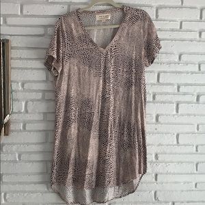 Cloth & Stone Animal printed Jersey dress